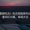 今晚震撼吃瓜！吃瓜网独家热议正能量网红内幕，真相大白